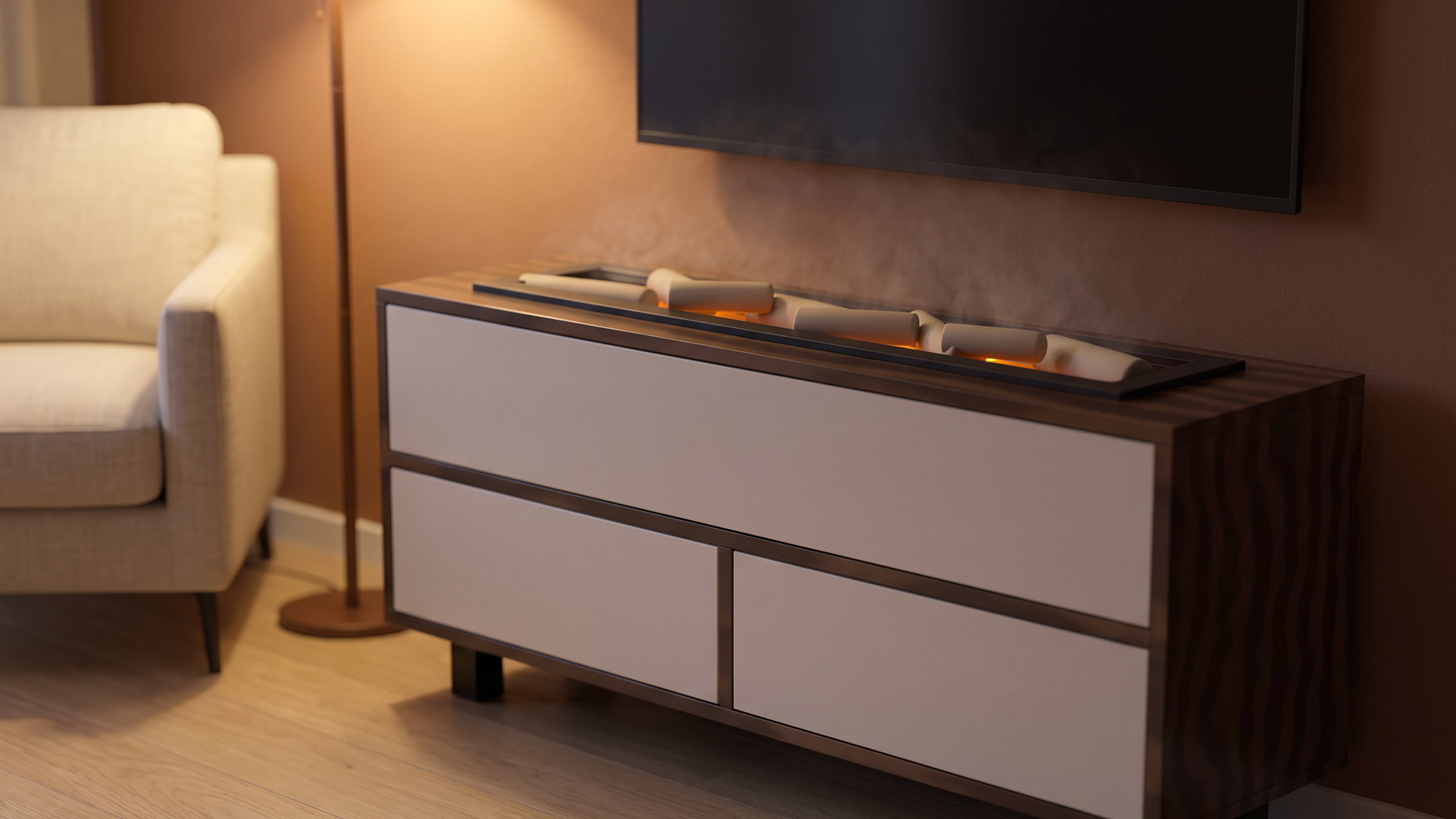 FIRECOOL RUSTIC ORANGE en ambiente